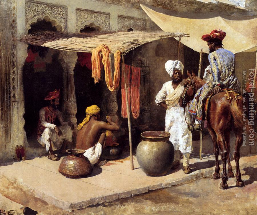 Edwin Lord Weeks : Outside an Indian Dye House
